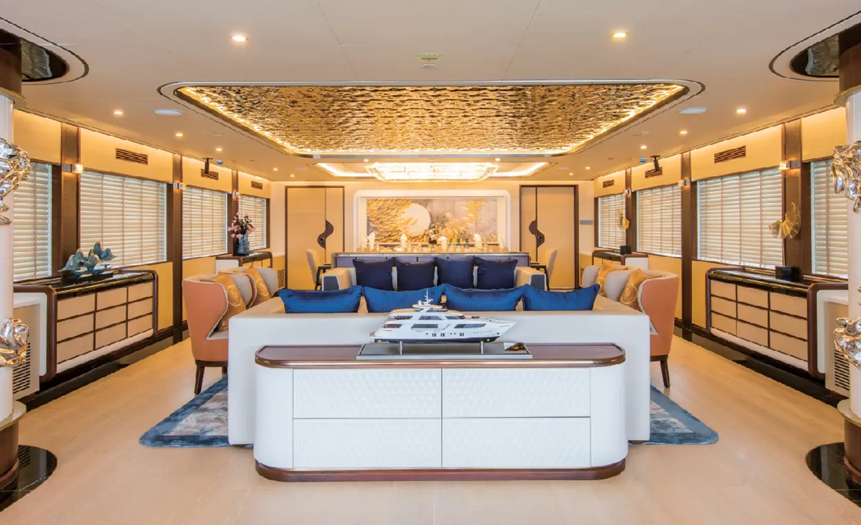 Balk Yacht Hainan 46 Metres Super Yacht 巴克游艇海南有限公司46米游艇客厅